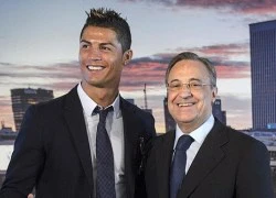 Siêu sao Cristiano Ronaldo cũng sợ Florentino Perez