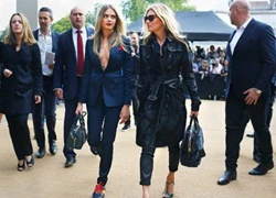 Street style thanh lịch tại Tuần lễ Thời trang London