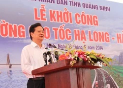 Thủ tướng phát lệnh khởi công đường cao tốc Hạ Long - Hải Phòng