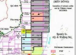 Trung Quốc lại mời thầu các lô dầu khí ở Biển Đông