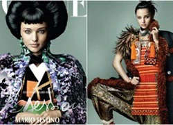 Miranda Kerr hóa thân thành Geisha trên Vogue Nhật