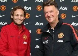 Van Gaal và Daley Blind được vinh danh ở Hà Lan