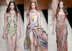 Váy áo dịu dàng, quyến rũ của Alberta Ferretti