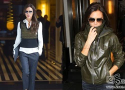 Victoria Beckham trẻ trung như gái đôi mươi ra phố