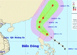 Xuất hiện cơn bão mới trên biển