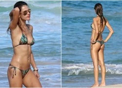 Alessandra Ambrosio khoe dáng nuột nà trên bãi biển