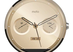 Bất ngờ xuất hiện phiên bản Moto 360 màu vàng champagne