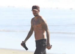 Beckham tự tin khoe thân hình chuẩn như VĐV