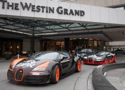 Bugatti Veyron trong hành trình siêu xe của du khách Trung Quốc