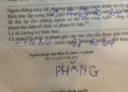 Cảnh sát 141 "dạy chữ" cho người vi phạm