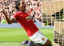 "CĐV đặc biệt" nhảy nhót ăn mừng bàn thắng của Falcao