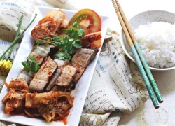 [Chế biến] - Ba rọi sốt kim chi