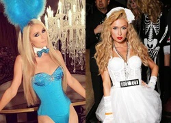 "Cô nàng đỏng đảnh" Paris Hilton hóa trang 4 lần để đón Halloween