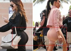 Em gái Kim Kardashian khoe vòng ba 'cạnh tranh' chị