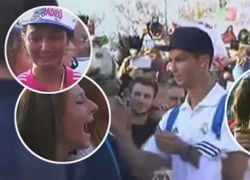 Fan nữ gào khóc khi thấy C. Ronaldo