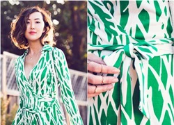 Fashionista Chriselle Lim mang bầu vẫn sành điệu