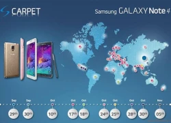 Galaxy Note 4 sẽ ra mắt ngày 24/10 tại Việt Nam