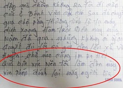 Lái xe ôm viết đơn 'xin được đánh lộn'