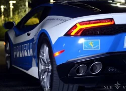 Lamborghini Huracan của cảnh sát Ý đuổi bắt tội phạm