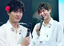 Lee Min Ho &#8220;ẻo lả&#8221; yểu điệu cài hoa lên tóc