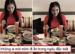 Lý Nhã Kỳ 'chạnh lòng' không được ai mời đi ăn ngày lễ