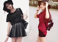 Mặc đẹp mỗi ngày: Cô bạn &#8216;tên giống siêu mẫu nhưng thấp hơn 10 cm&#8217;