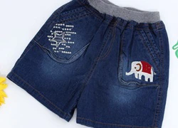 Quần short jeans bé trai BRAI