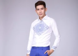 Minh Trung khoe vẻ điển trai lịch lãm với vest