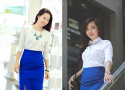 Mix đồ công sở IVY holic - cuộc chiến khốc liệt