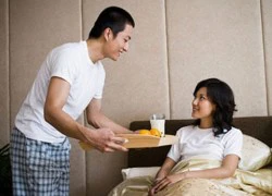 Nhật ký 3 ngày chăm vợ ốm của chồng lười