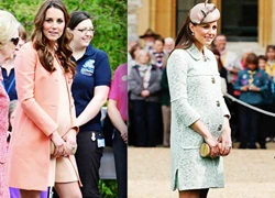 Những bộ váy bầu tuyệt đẹp của Kate Middleton