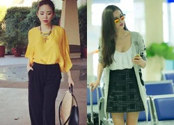 Những set đồ thu đẹp mắt của sao Việt tuần qua