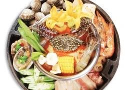 Nước lẩu hoa quả mới tại Seoul Garden