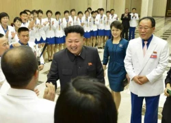 Ông Kim Jong-un mở tiệc chiêu đãi các vận động viên