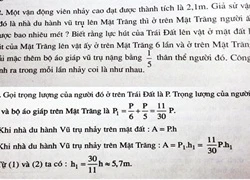 Sách giáo khoa lớp 8 môn Vật lý... tính nhầm