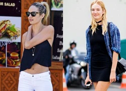 Style dạo phố gợi cảm của 'thiên thần' Candice Swanepoel