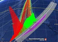 Sự thay đổi hình dạng những đám mây có thể chỉ ra vị trí MH370