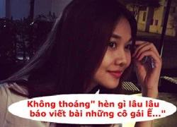 Thanh Hằng khẳng định &#8216;ế&#8217; vì không dễ dãi