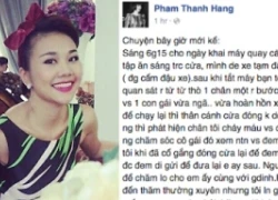 Thanh Hằng lần đầu lên tiếng về vụ gây tai nạn bằng xe hơi