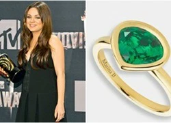 "Thiên nga đen" Mila Kunis thiết kế nhẫn tặng riêng cho con gái