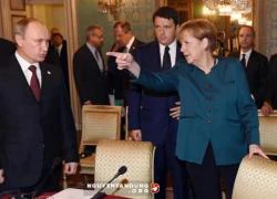 Về cuộc nói chuyện cộc lốc của Thủ tướng Merkel với Tổng thống Putin