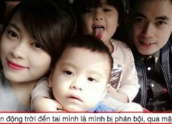 Vợ em trai Đăng Khôi bất ngờ tố chồng ngoại tình