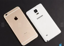 6 điểm Galaxy Note 4 thua đứt iPhone 6 Plus