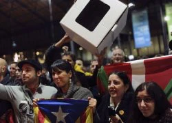 80% người dân Catalonia nói &#8220;có&#8221; với độc lập