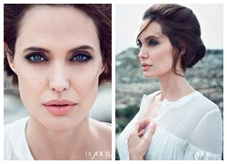 Angelina Jolie đẹp mê hồn trên tạp chí, muốn ngừng đóng phim