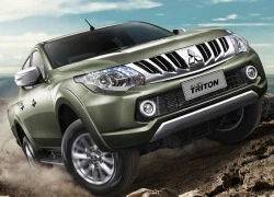 Bán tải Mitsubishi Triton 2015 ra mắt với diện mạo đẹp hơn