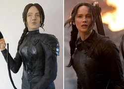 Bánh kem hình người mẫu Jennifer Lawrence