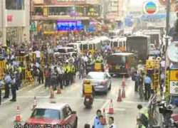 Cảnh sát Hong Kong ra tay giải tỏa đường phố Mong Kok