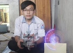 Cậu học trò chế tạo robot thám hiểm