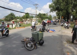 Chạy trốn công an, "cửu vạn" thuốc lá lậu gây tai nạn